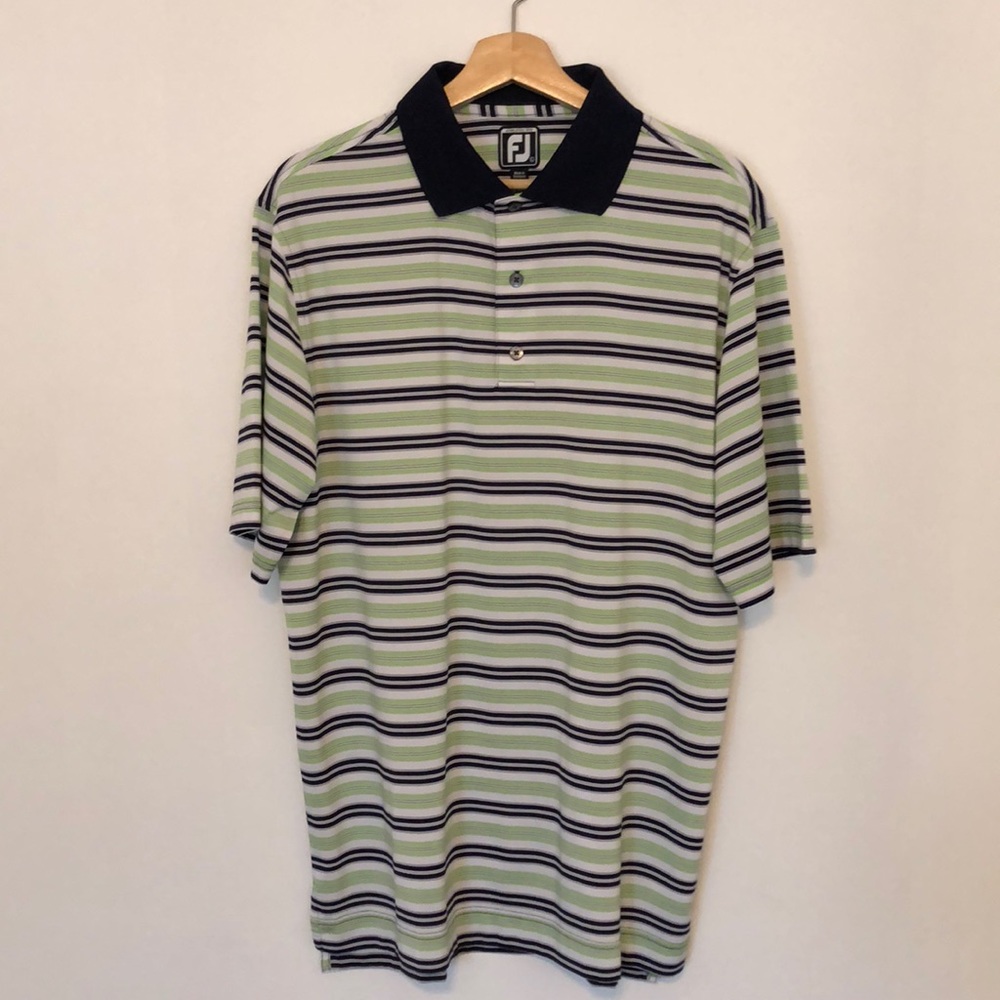 Footjoy golf shirt size athletic large